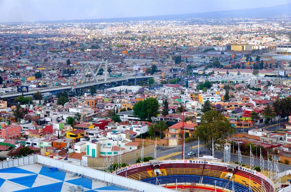 Stadsgezicht van Puebla — Stockfoto