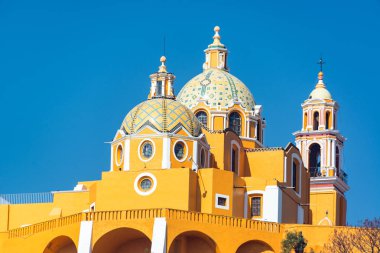 Yellow Church and Domes clipart