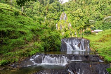 Santa Rosa de Cabal Waterfall clipart