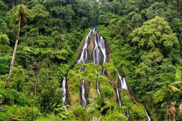 Santa Rosa de Cabal Cascata Primo piano — Foto Stock