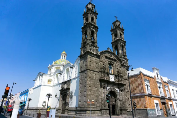 Templo de San Cristobal em Puebla — Fotografia de Stock