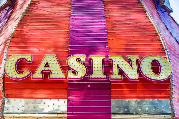 A Las Vegas-i kaszinó jele — Stock Fotó