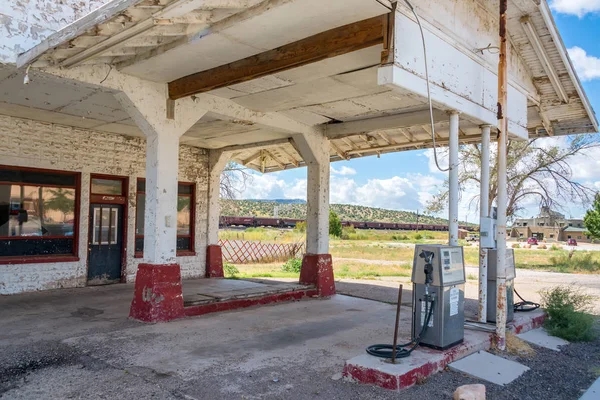 Gasolinera abandonada — Foto de Stock