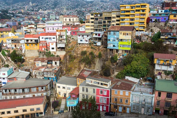 Valparaiso Panorama View — Stock fotografie