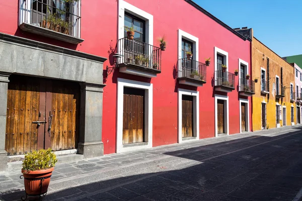 Red Colonial Architecture — Stock Photo, Image