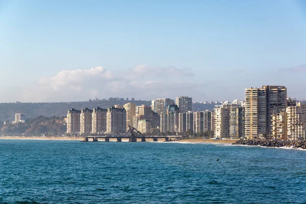 Oceaan en Vina del Mar — Stockfoto