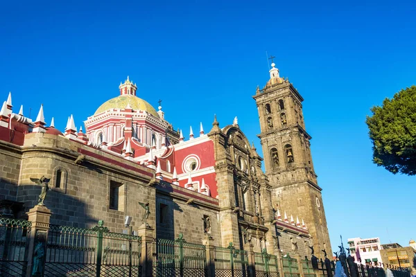 Καθεδρικός ναός στην Πουέμπλα, Μεξικό — Φωτογραφία Αρχείου