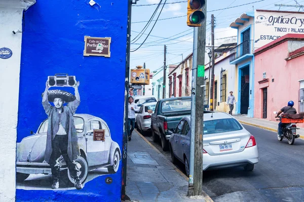 Oaxaca Street Scene — Stock Photo, Image