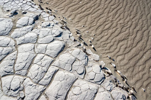 Terra crepata a secco — Foto Stock