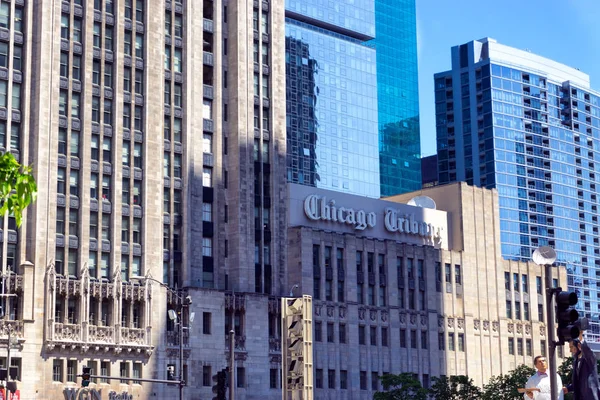 シカゴのトリビューン タワー — ストック写真