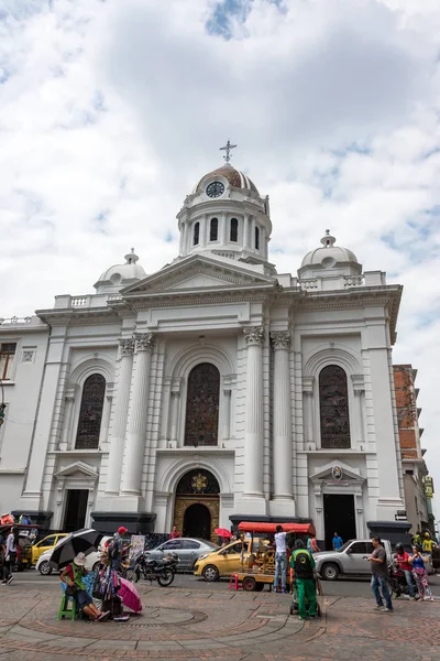 Kathedrale in cali, kolumbien lizenzfreie Stockfotos