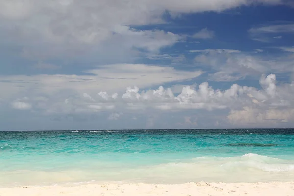 Bermudas Agua Azul Del Océano Atlántico Cielo Azul Hermoso Fondo — Foto de Stock