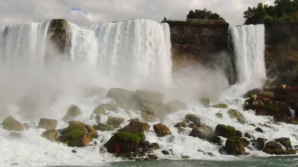 Niagara Jatuh Horseshoe Ontario Kanada Usa Air Terjun Yang Indah — Stok Foto