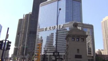 Chicago manzarası muhteşem manzarası. Chicago, Illinois, ABD kuleleri. Güzel arka plan. 09.19.2014.