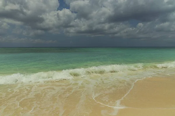 Úžasná Krása Karibská Pláž Ostrov Aruba Krásné Přírodní Pozadí — Stock fotografie