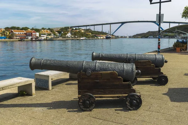 Close View Old Medieval Artillery Canons Nature Landscape Background Beautiful — Stock Photo, Image