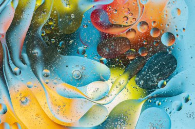 Renkli soyut tasarım ve dokuya yakından bakın. Güzel soyut arkaplanlar.