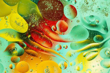 Renkli soyut tasarım ve dokuya yakından bakın. Güzel soyut arkaplanlar.