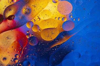 Kırmızı, mavi, turuncu, sarı soyut tasarım, doku. Güzel arka planlar.