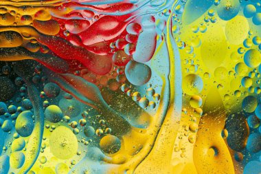 Kırmızı, turuncu, yeşil, sarı soyut tasarım, doku. Güzel arka planlar.