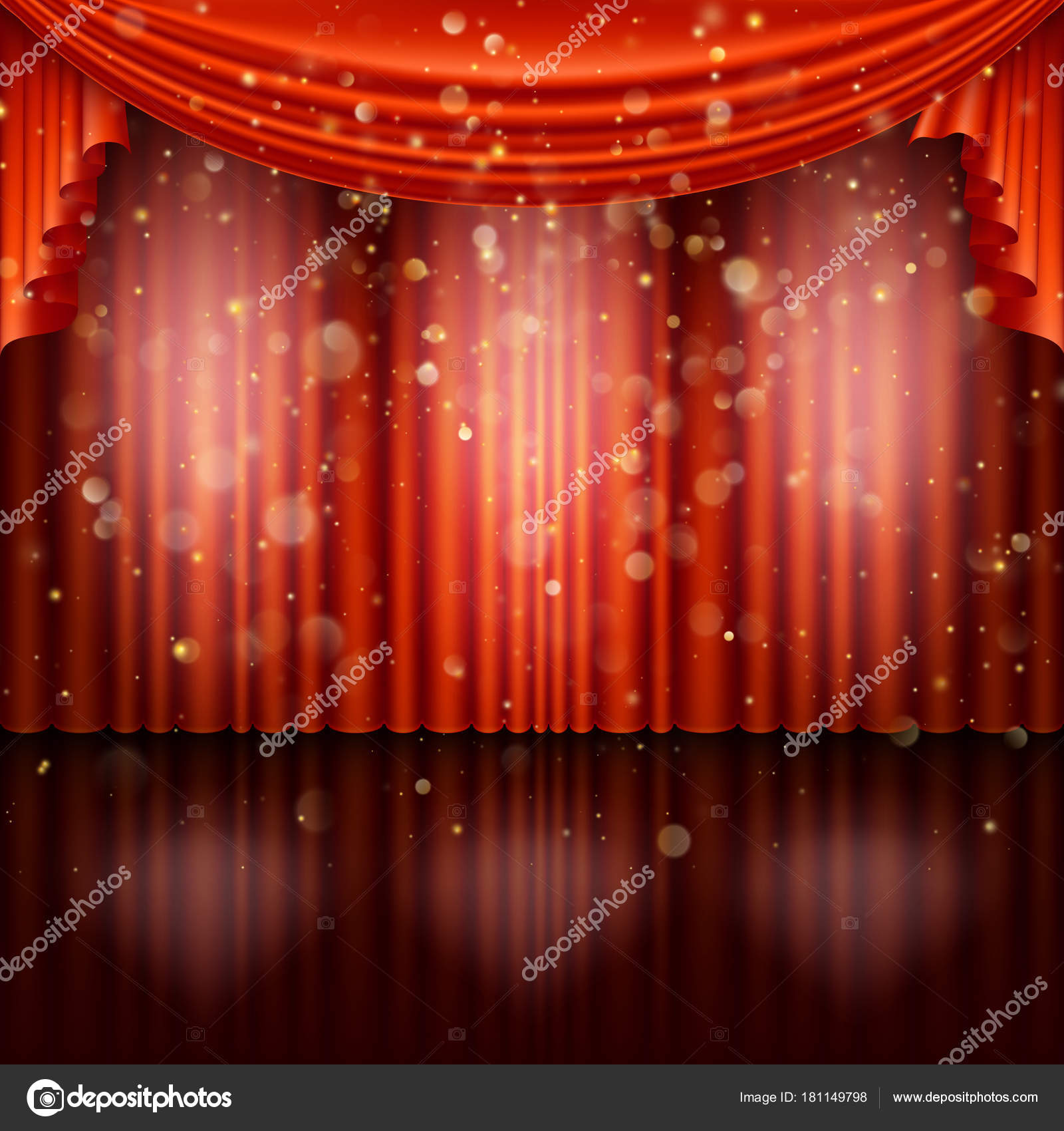 Stage avec le rideau rouge. 10 EPS vectoriel — Image vectorielle ... Stage avec le rideau rouge. 10 EPS vectoriel — Image vectorielle ...