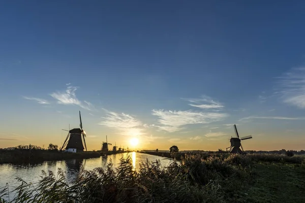Moulin à vent Kinderdijk — Photo