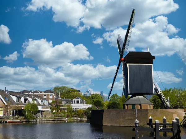 Leidse windmolen — Stockfoto