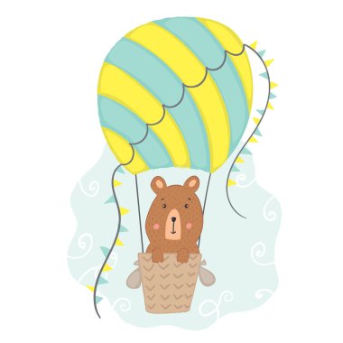 Meksika sombrerosundaki sevimli kaktüs, Meksika usulü kartlar, baskılar, posterler ve diğer tasarımlar için vektör illüstrasyonları