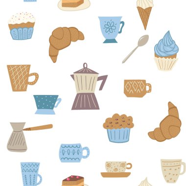 Meksika sombrerosundaki sevimli kaktüs, Meksika usulü kartlar, baskılar, posterler ve diğer tasarımlar için vektör illüstrasyonları