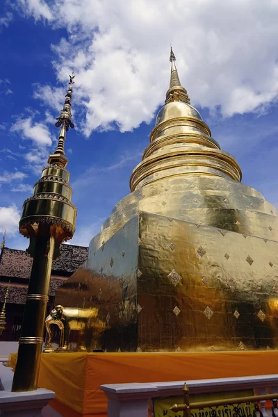 Wat Phra Singh Chiang Mai Buda Tayland tapınak Budizm Tanrı