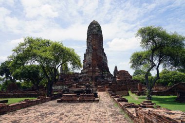 Şehir Ayutthaya Tayland tapınak Budizm Buda seyahat din