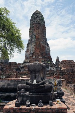 Şehir Ayutthaya Tayland tapınak Budizm Buda seyahat din