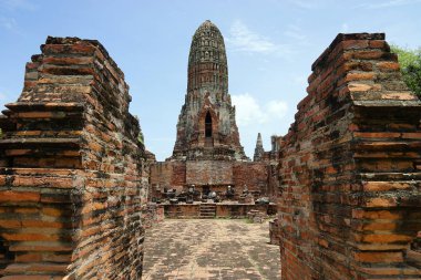 Şehir Ayutthaya Tayland tapınak Budizm Buda seyahat din