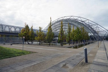 Ticaret Fuarı Messe şehir Stadt Leipzig Almanya Deutschland