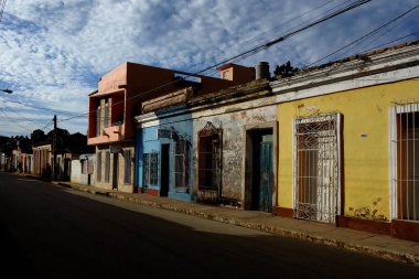 Trinidad şehir Küba Karayip Kuba Sancti Spiritus