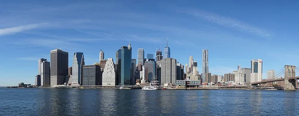 Hudson Nehri ile New York Manhatten yan