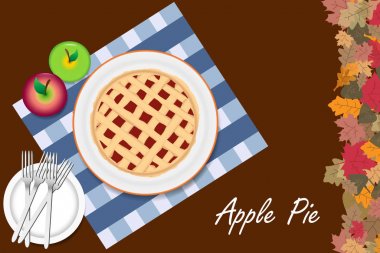 Elmalı pasta tadı hazırdır