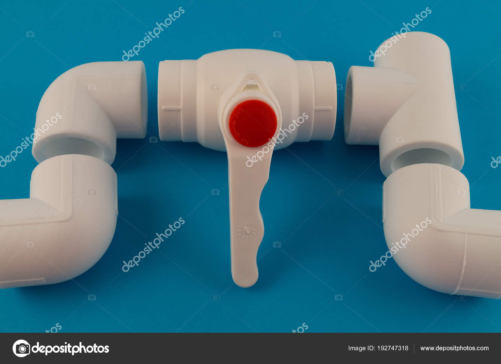 Fittings Installation Water Pipes Faucet Tee Three Corners
