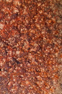 Doku eski bir metal yüzey pas korozyon işaretleri.