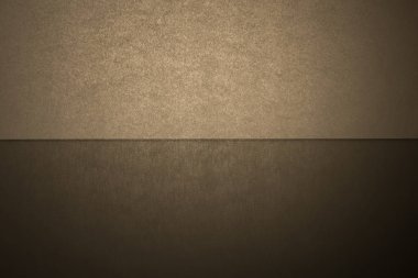 Gri arka plan yansıması ile yatay bir çizgi ile iki eşit parçaya bölünmüş.