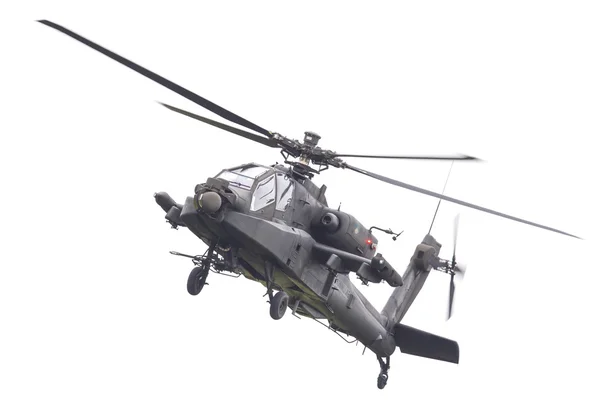 LEEUWARDEN, PAÍSES BAJOS - 11 DE JUN DE 2016: Boeing AH-64 Apache —  Fotos de Stock