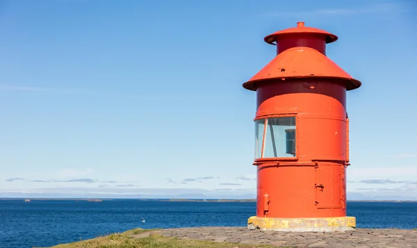 Cute little red lighthouse — Stock Photo, Image