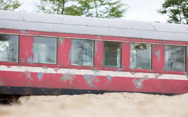 Eski tren vagonu — Stok fotoğraf