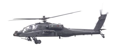 Leeuwarden, Hollanda - 11 Haziran 2016: Boeing Ah-64 Apache 