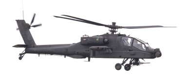 Leeuwarden, Hollanda - 11 Haziran 2016: Boeing Ah-64 Apache 