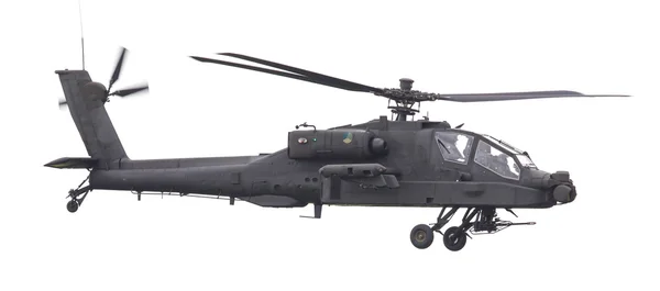 ЛИБУАРДЕН, НИДЕРЛАНДЫ - 11 июня 2016 года: Boeing AH-64 Apache — стоковое фото