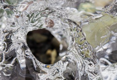 Jokulsarlon - İzlanda buz erime yakın çekim