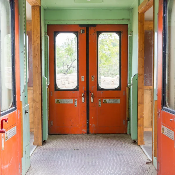 Old empty train carriage — Stock Photo, Image