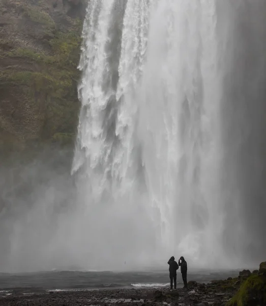 Wodospad skogafoss, Islandia — Zdjęcie stockowe