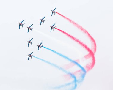 Leeuwarden, Hollanda-Haziran 11, 2016: Pilotlar Patrouille 
